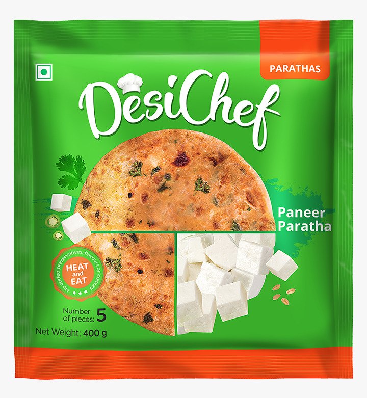 DesiChef Paneer Paratha