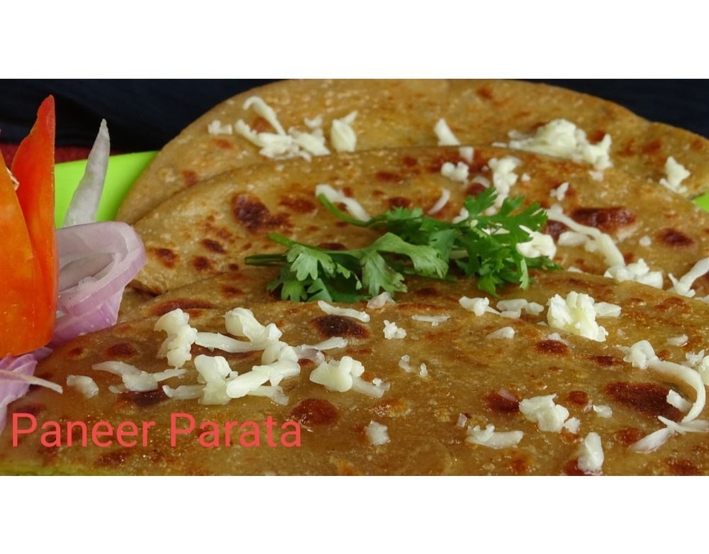 SunTan Foods Shallow Fry Frozen Paneer Paratha, Packaging Type: Packet