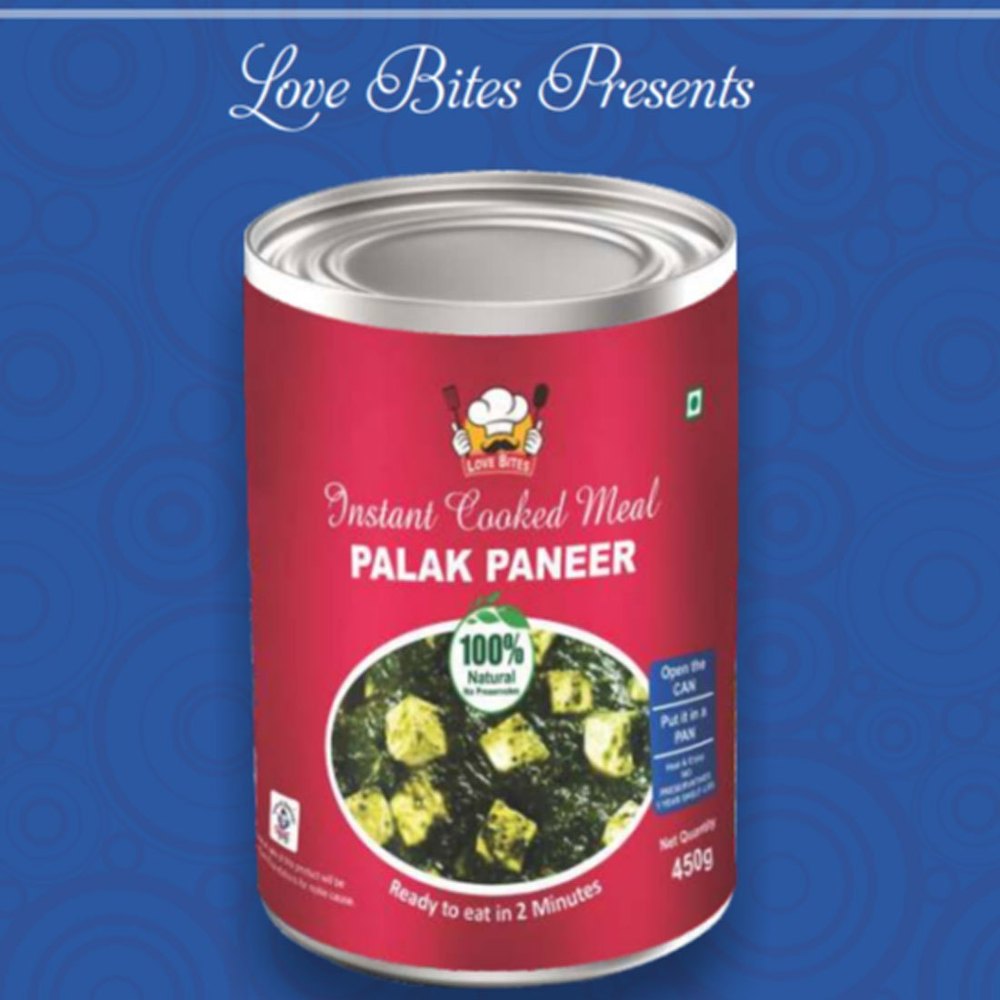 Palak Paneer, 450 Gm, Packaging Type: Box
