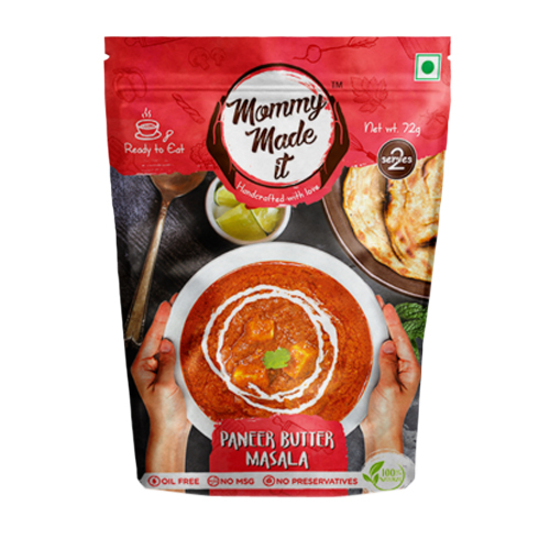 Ready To Eat Paneer Butter Masala, Packaging Size: 72g