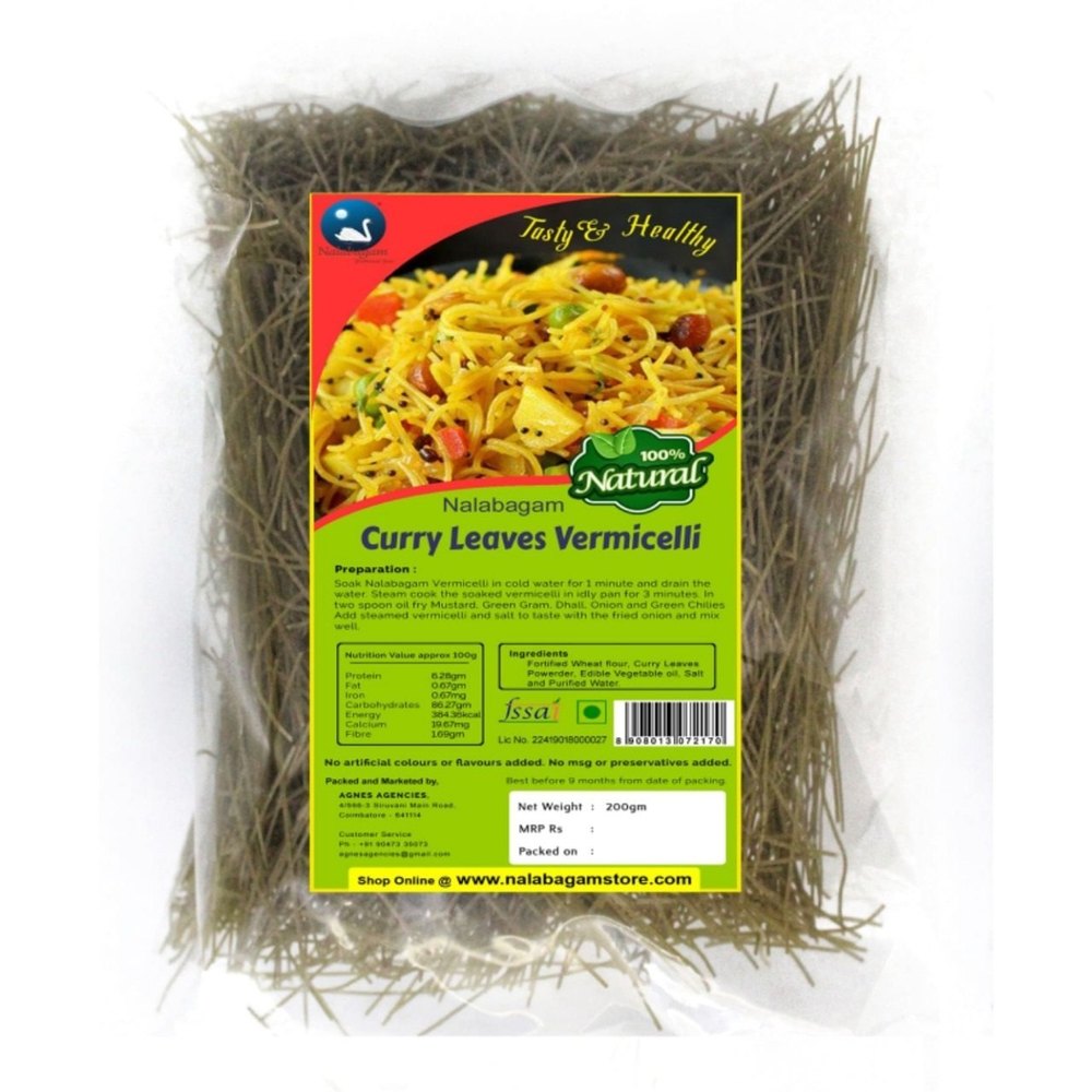 Iodised Salt Curry Leaves Vermicellli