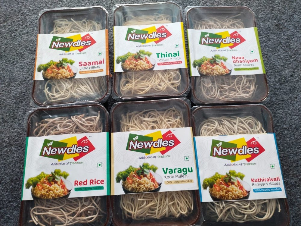 Noodles Wheat Flour Newdles Millets, Packaging Size: 200 Gm