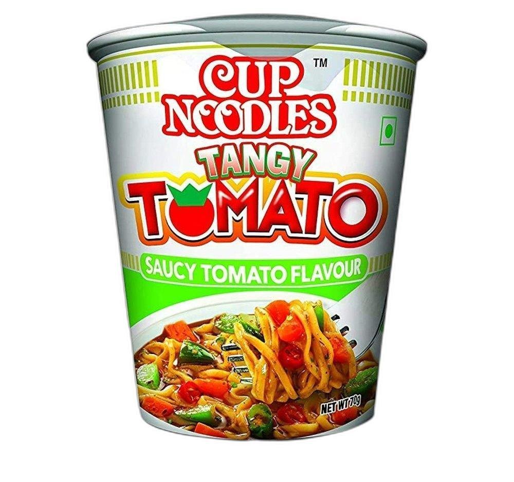 Nissin Tomato Cup Noodles, Packaging Size: 70g