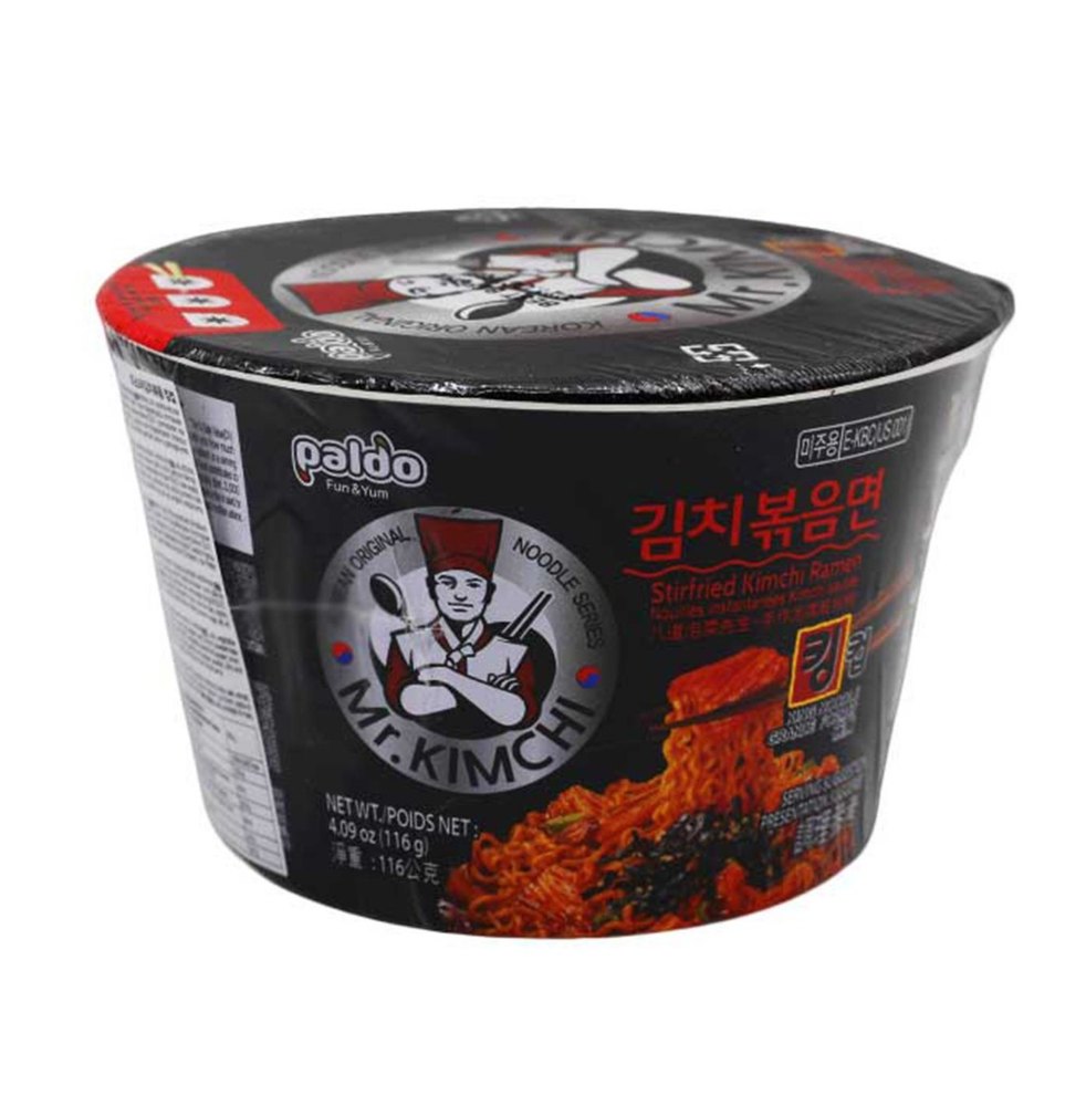 Ramen Paldo Mr Kimchi Instant Cup Noodles, Packaging Size: 150gm