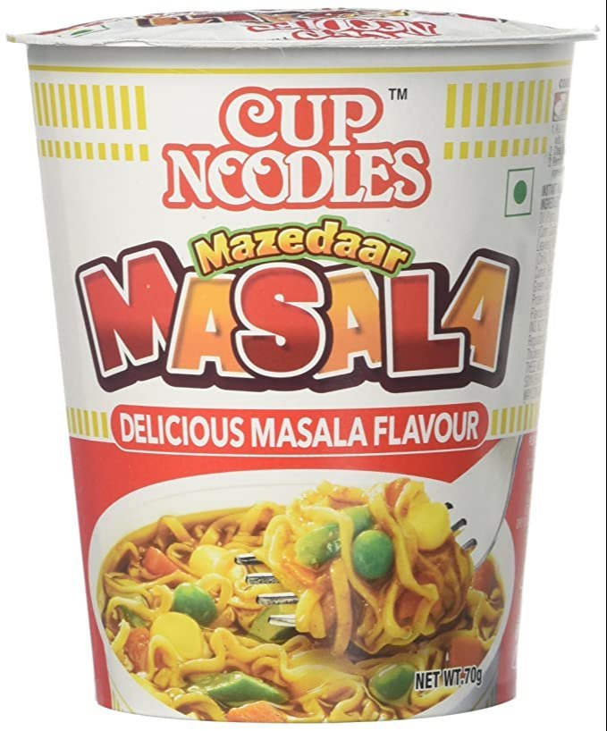 Cup Noodles Spicy Indo Nissin Foods Limited, Packaging Size: Small And Large