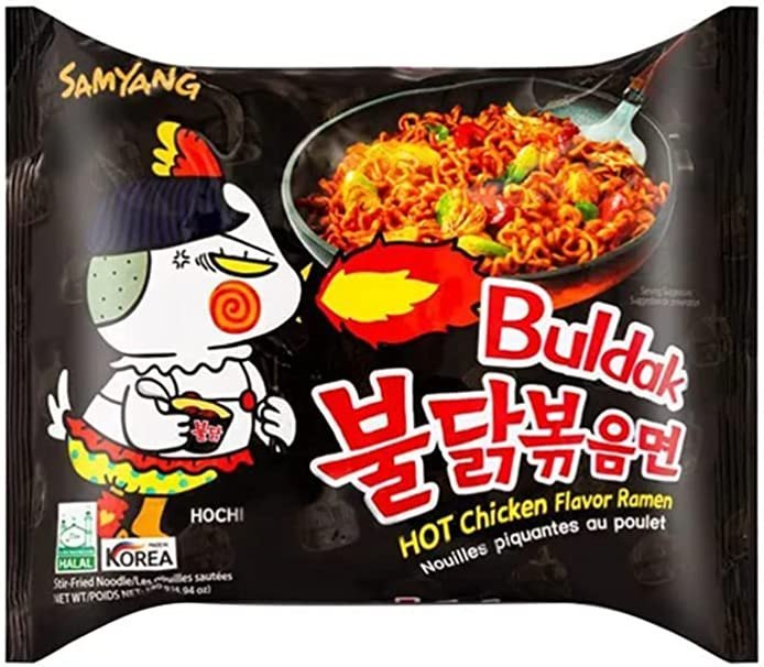 Noodles Samyang Ramen Spicy Flavour Roasted Buldak