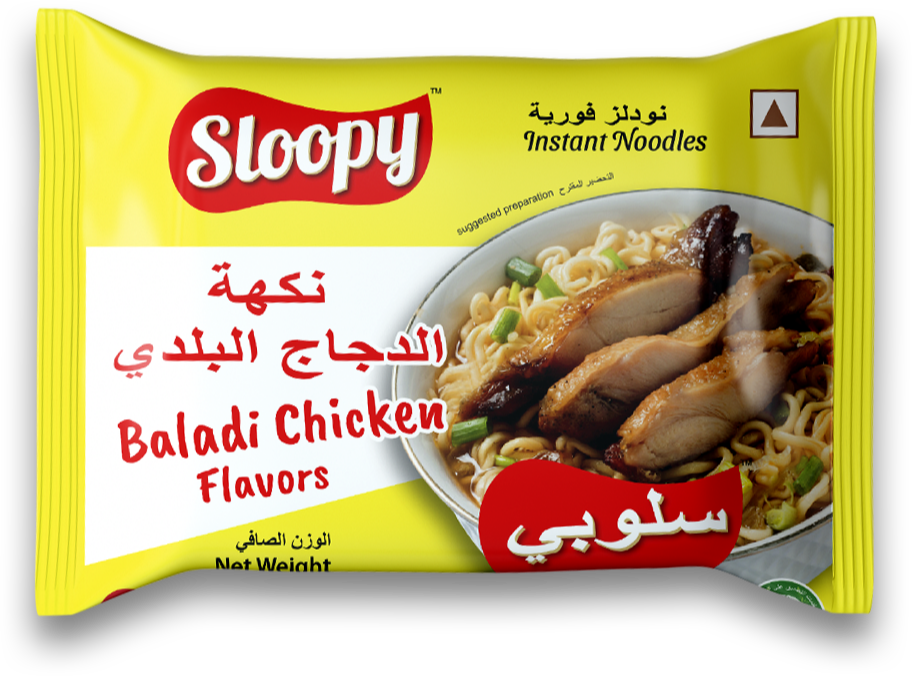 Sloopy Baladi Chicken Noodles, Packaging Size: 60gm To 85gm