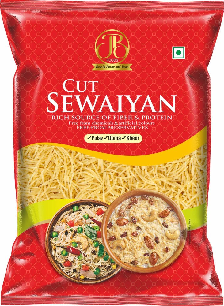 JB Foods Wheat Samolina 400gm Cut Sewaiyan
