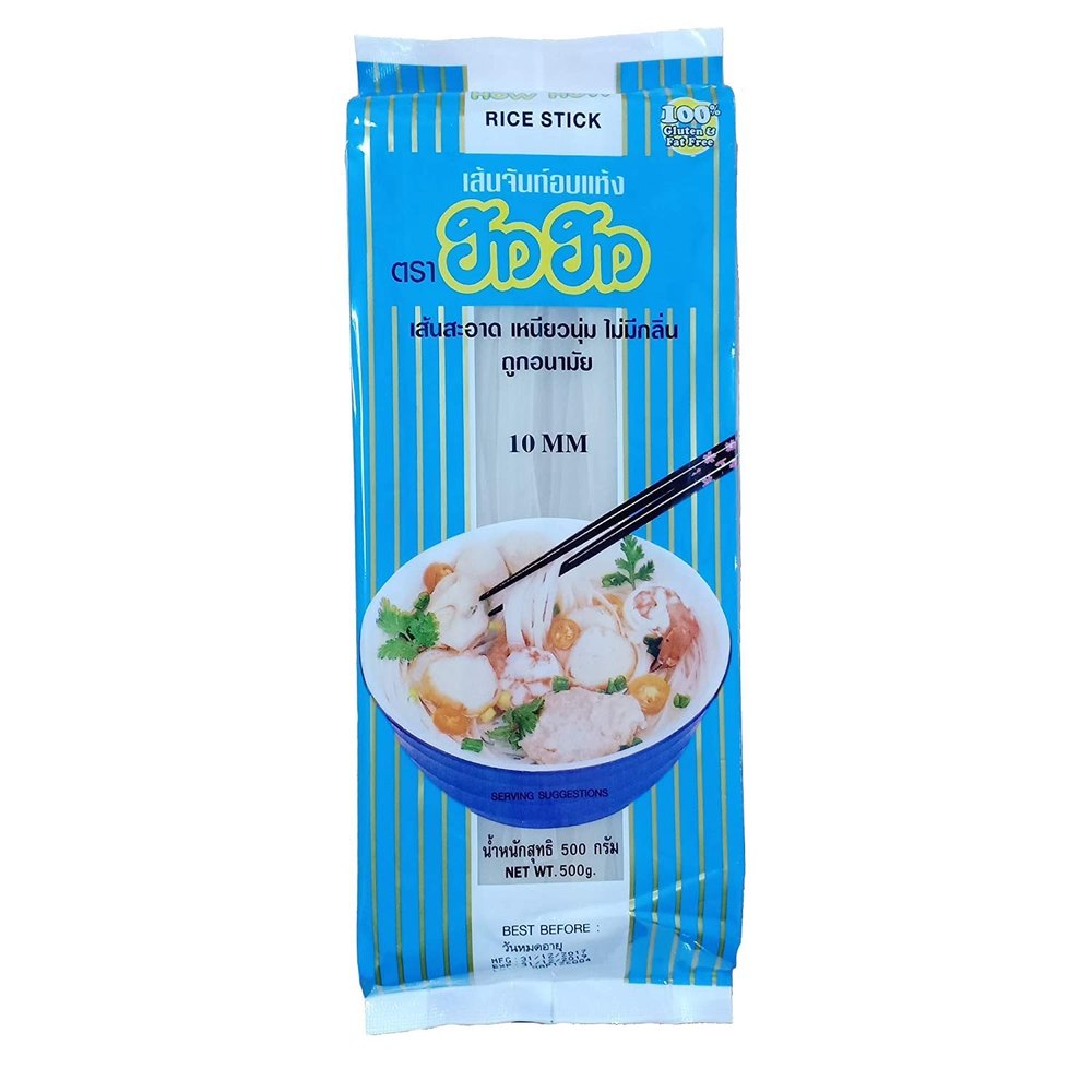 How How Rice Stick Noodles 10mm 500g, Packaging Size: 500 Grams