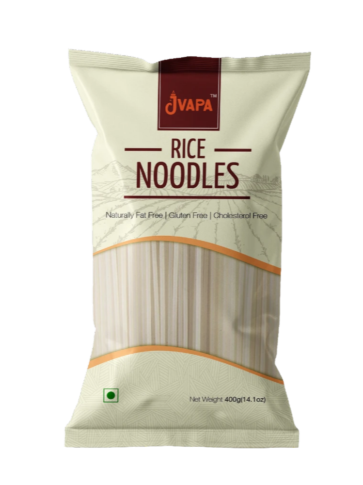 JVAPA Rice Noodles, Packaging Size: 400 Gm, 200 Gm