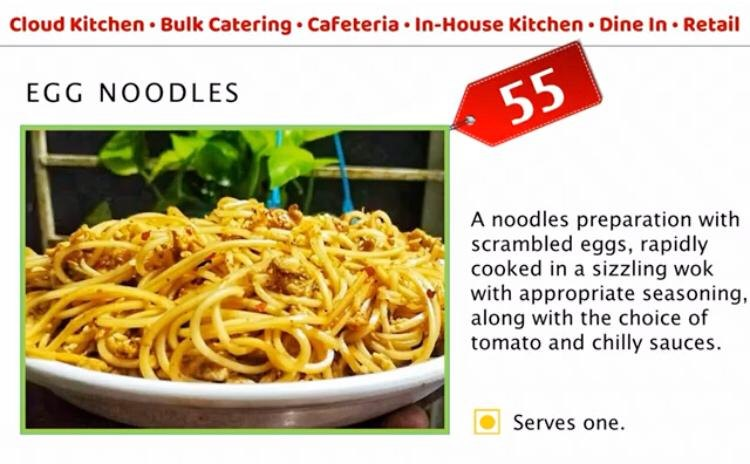 Indian Egg Noodles, Chennai, Live Counters