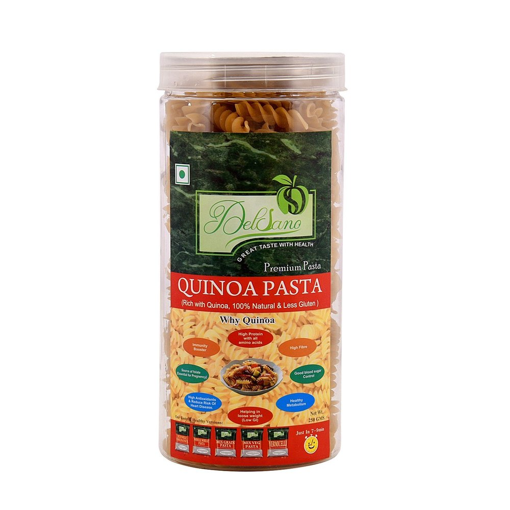 Delsano Quinoa Pasta, Packaging Type: Packet
