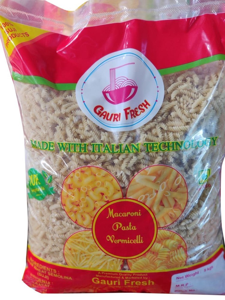 Gauri Fresh 5kg Italian Pasta, Packaging Type: Packet