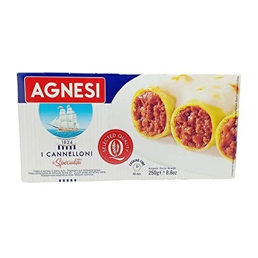 Yellow Agnesi Cannelloni Pasta, Packaging Type: Packet, Packaging Size: 500g