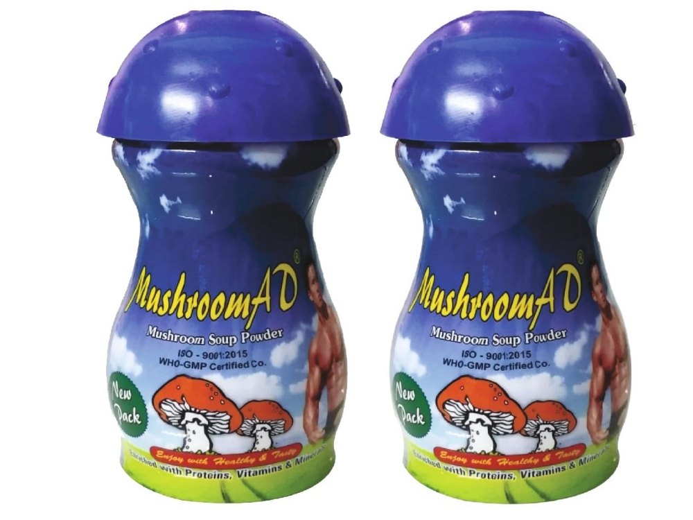 Mushroom AD Soup Powder, Packaging Type: Bottle, Packaging Size: 100 Gm