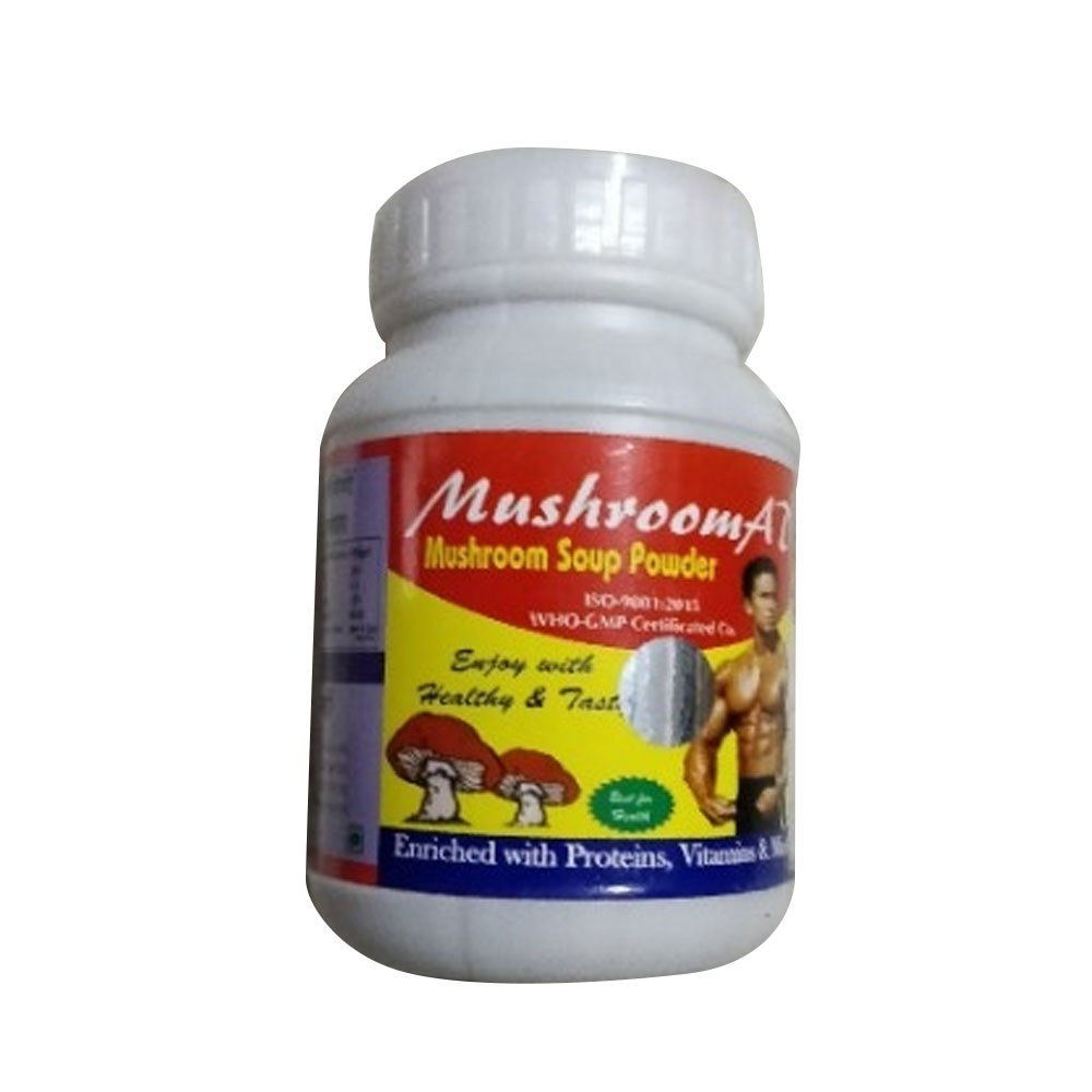 Mushroom Soup Powder, Packaging Type: Container, Packaging Size: 100g