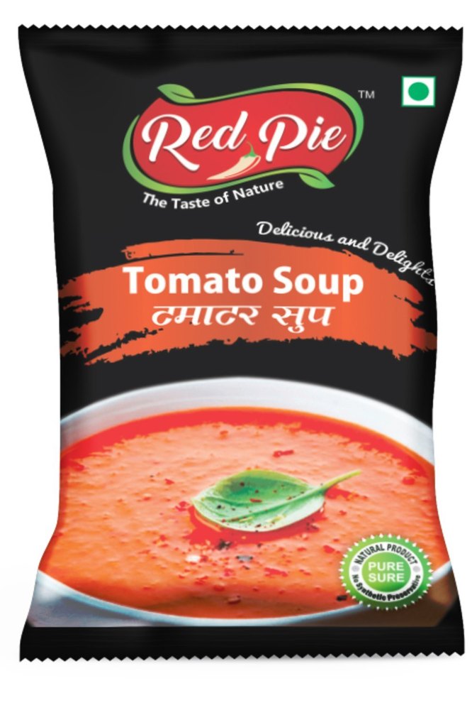 Red Pie Instant Tomato Soup Powder, Packaging Type: Packet, Packaging Size: 100g