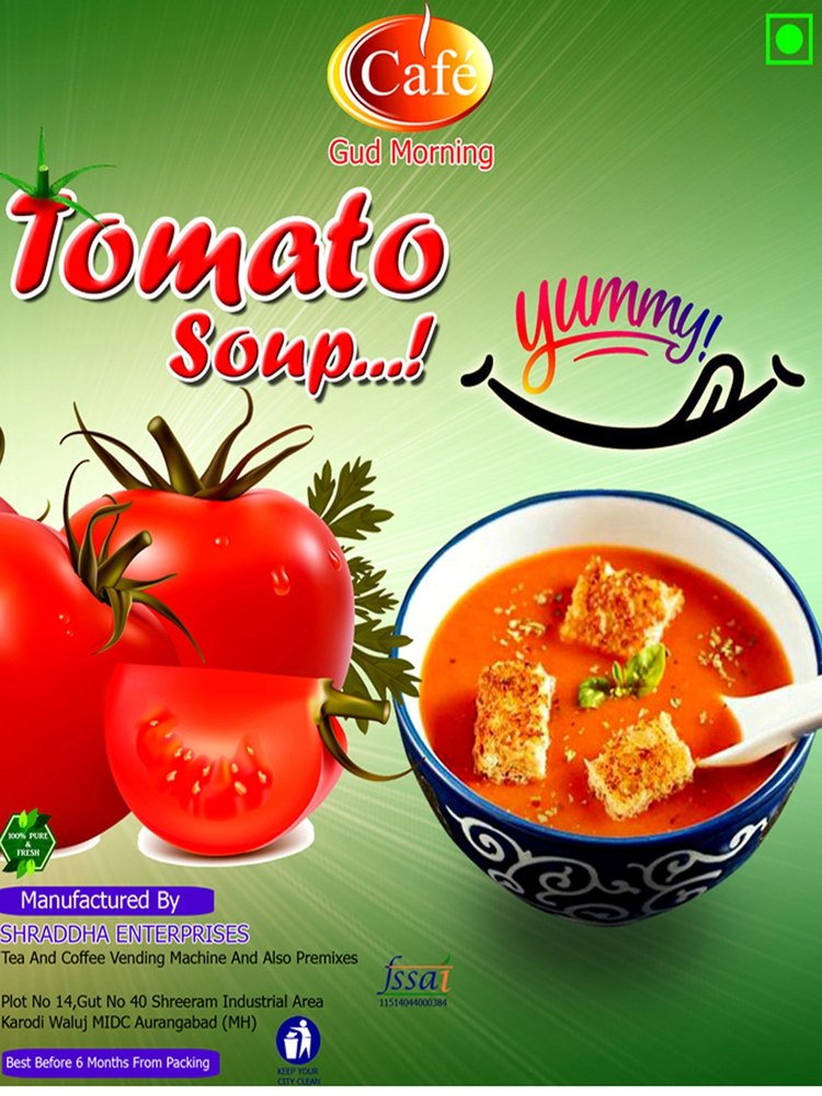 Red Tomato Soup Powder, Packaging Type: Packet