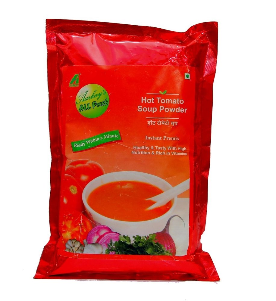 Red Aarkays Hot Tomato Soup Premix Powder, Packaging Type: Packet, Packaging Size: 1 kg