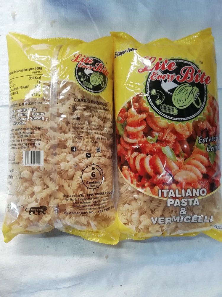 KK Foods 1kg Pasta, For Home, Packaging Type: Plastic Bag