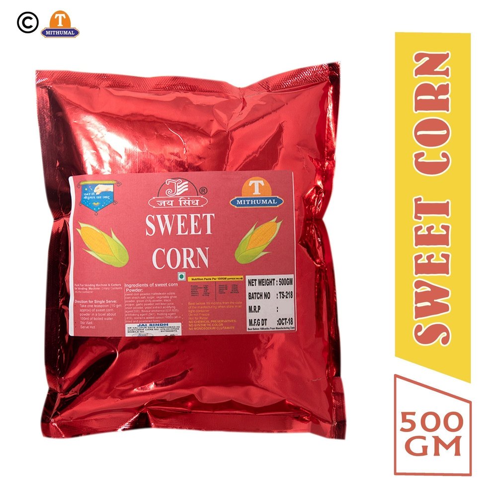 Crown Sweet Corn Soup Powder, Packaging Type: Packet, Packaging Size: 500gm