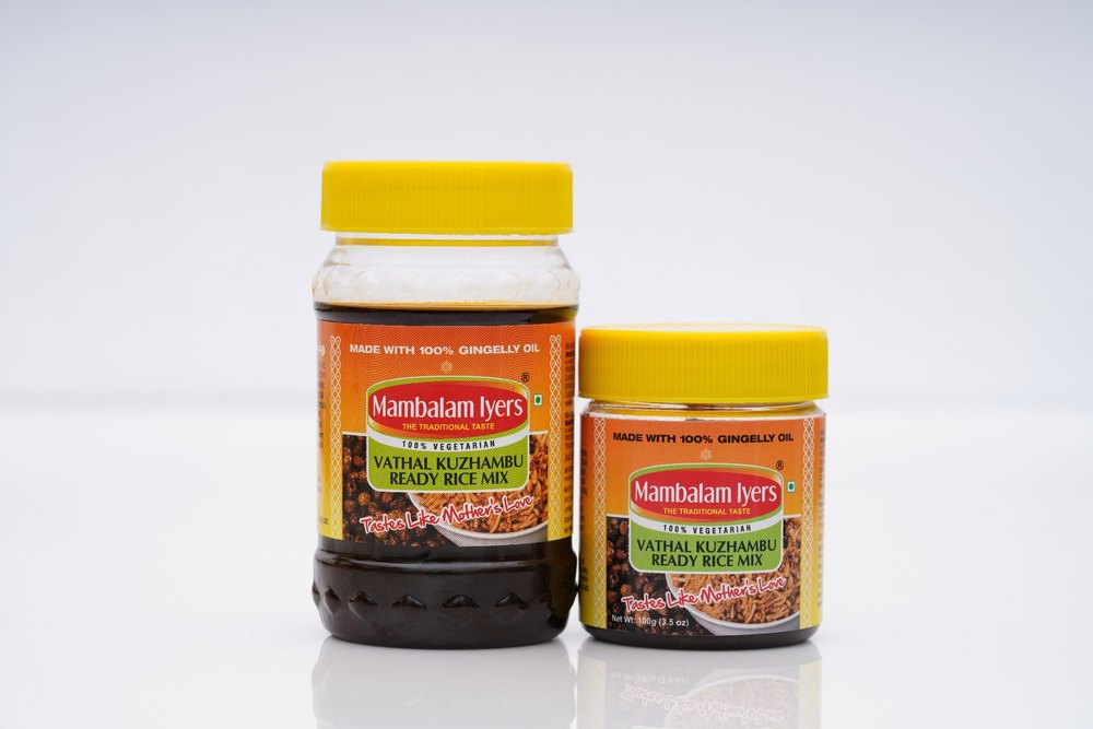 Vathal Kuzhambu Rice Mix, Packaging Type: Pet Jar, Packaging Size: 250 Gm