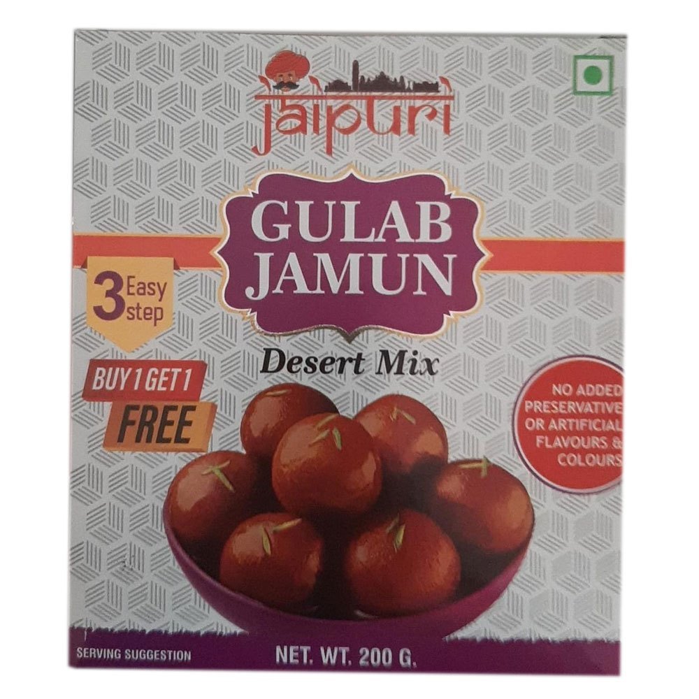 Jaipuri Gulab Jamun Mix, Packaging Type: Box, Packaging Size: 200 G