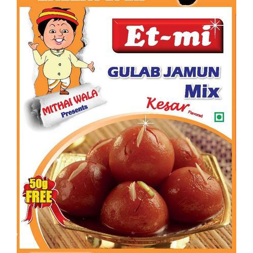 Kesar 200g Instant Gulab Jamun Mix, Packaging Type: Packet