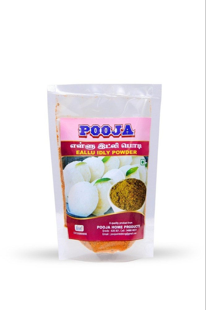 Pooja Eallu Idly Powder, Packaging Size: 100g, Packaging Type: Packet