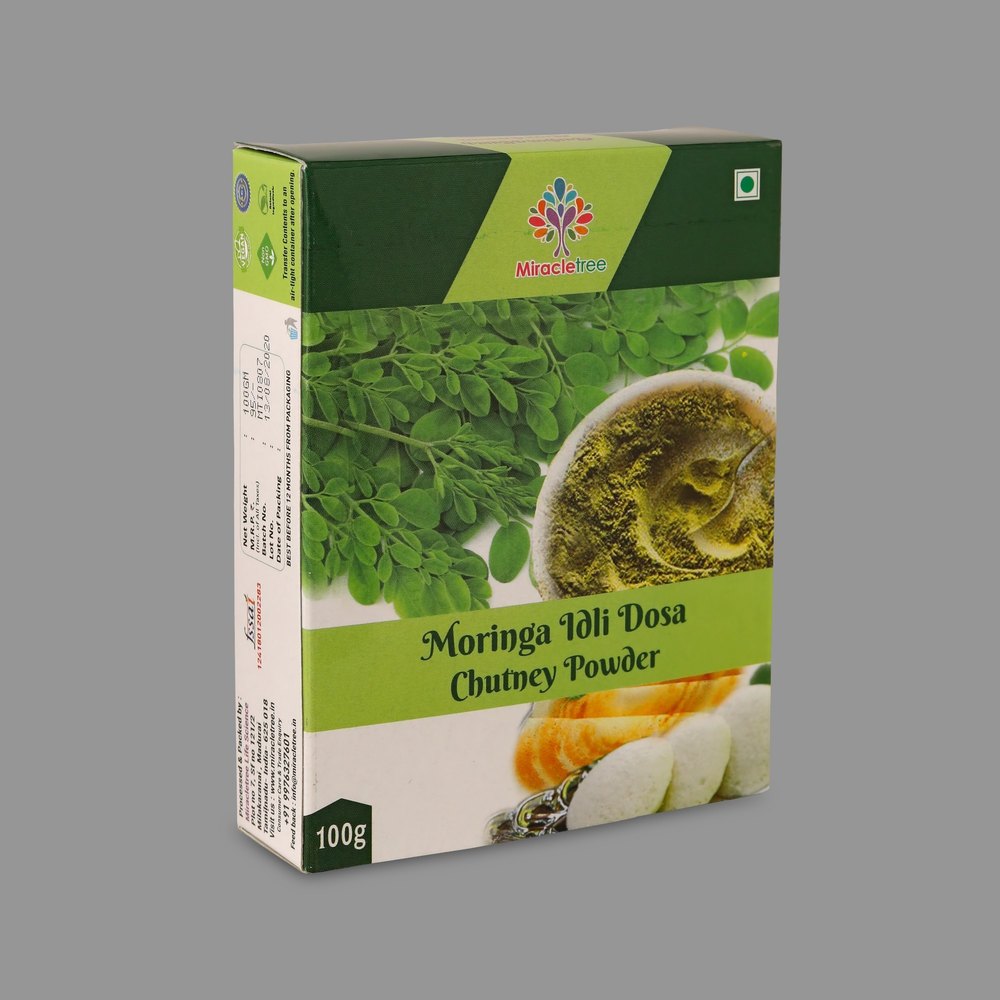 Brown Miracletree Moringa Idly Dosa Powder, Packaging Size: 100 G, Packaging Type: Packet