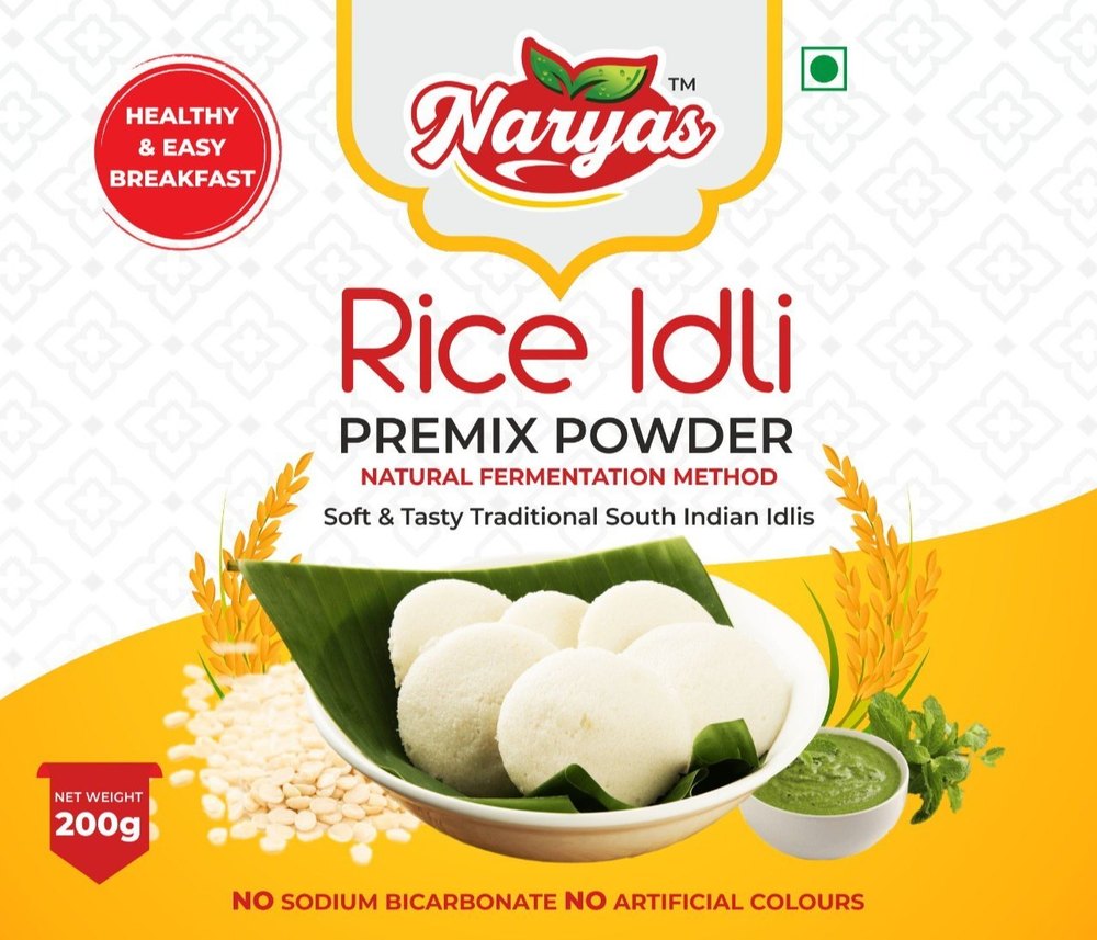 Rose rice and puls Idly Premix, Packaging Type: Packet, Packaging Size: 200