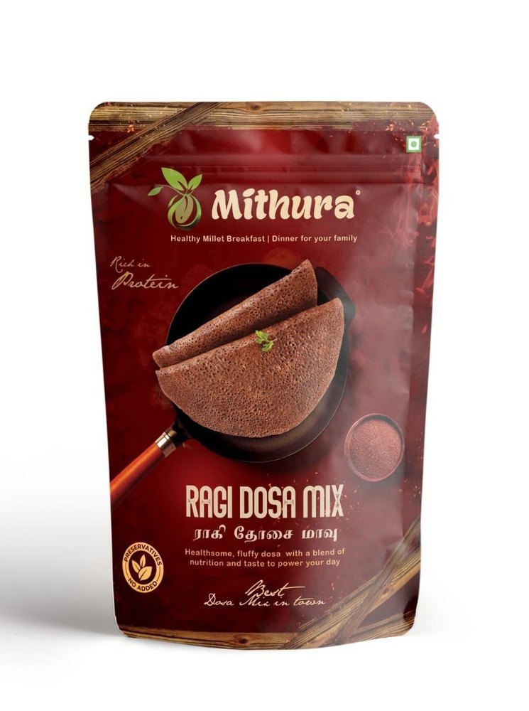 Indian Mithura Finger Millet Dosa Mix, Energy: 382 Kcal, Packaging Size: 500g