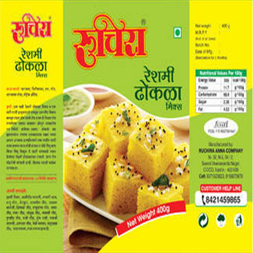 Instant Dhokla Flour, Pack Size (Kilogram): 400 G