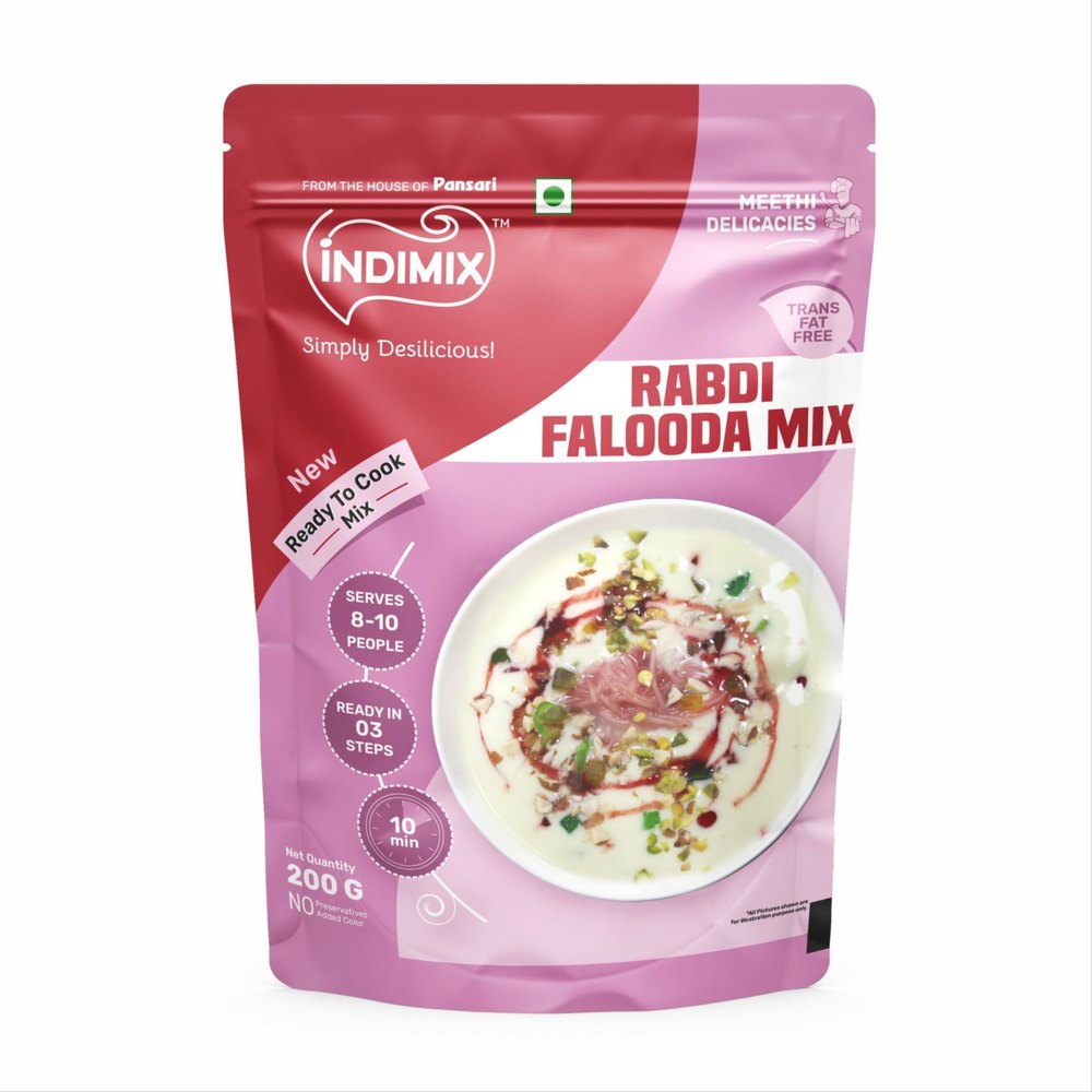 200 G Rabdi Falooda Mix, Packaging Type: Packet