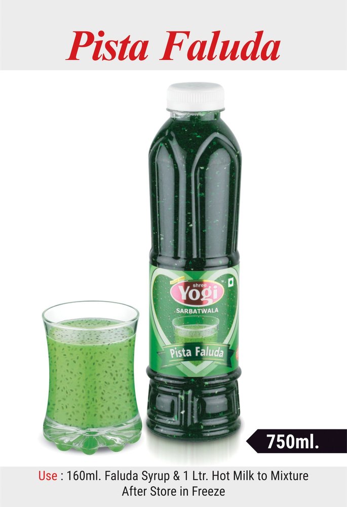 hot milk Pista Faluda, Packaging Type: Bottle, Packaging Size: 750