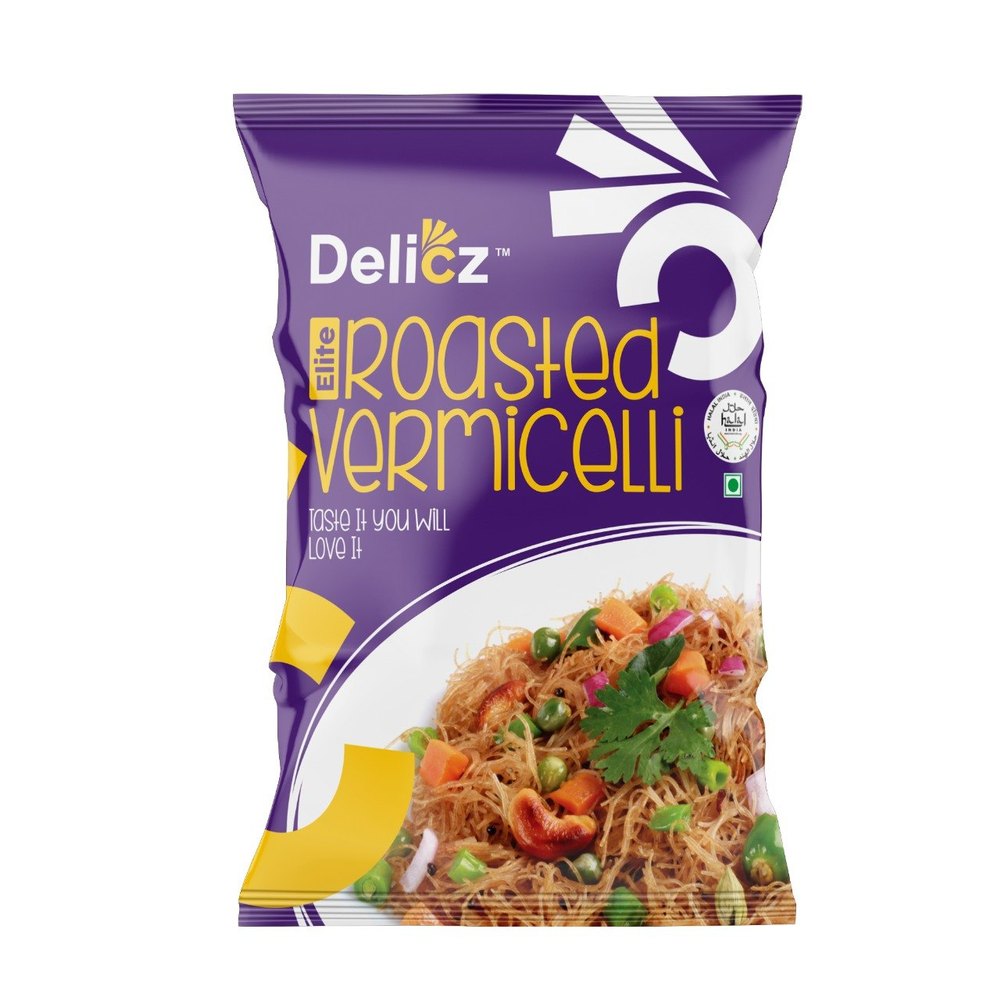 Delicz Elite Roasted Wheat Vermicelli, Packaging Size: 160 G