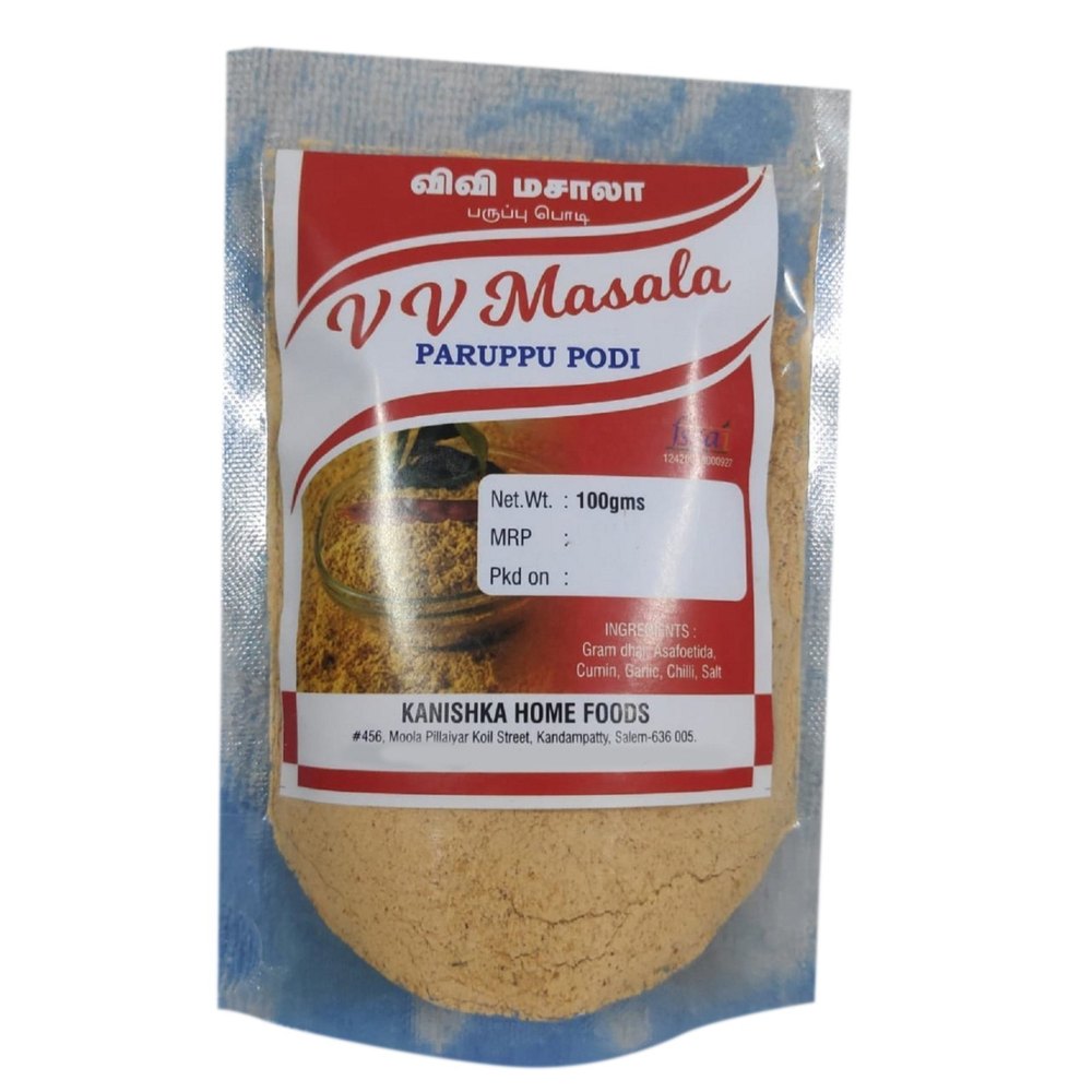 Paruppu Podi, Packaging Size: 100g