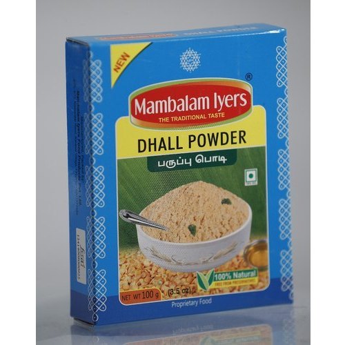 Mango Mambalam Iyer Dhall Powder, Packaging Type: Box, Packaging Size: 100 Gm