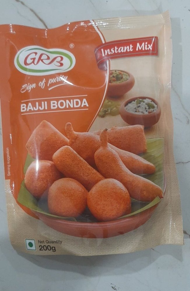 Indian Rice GRB Bajji Bonda, Packaging Type: Packet, Packaging Size: 200gm