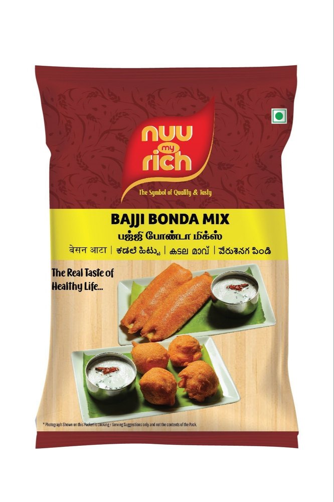 Gram Flour with asafoetida Bajji Bonda Mix Powder, Packaging Type: Packet, Packaging Size: 200g