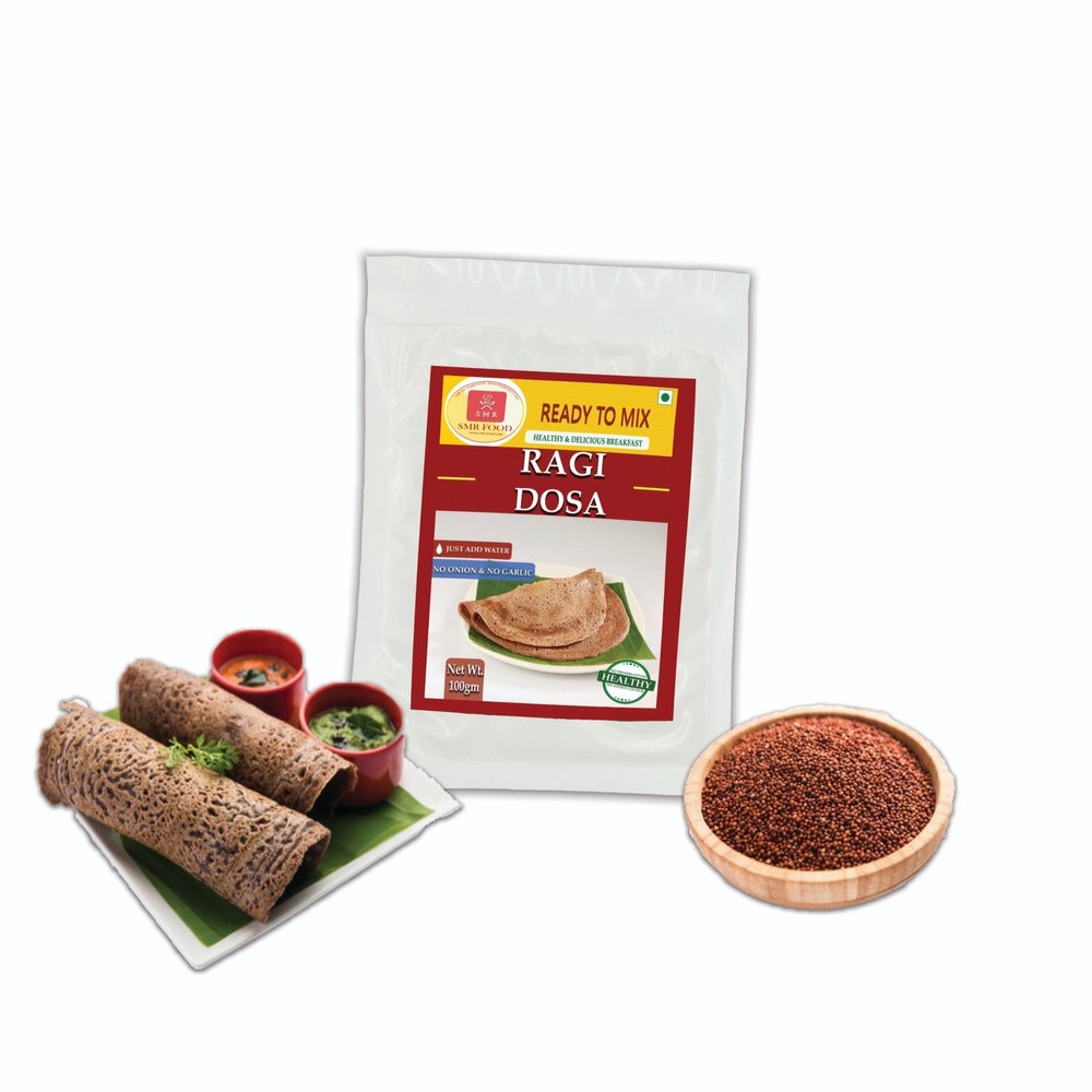 Breakfast Ragi dosa, Packaging Type: Pouch, Packaging Size: 100gm