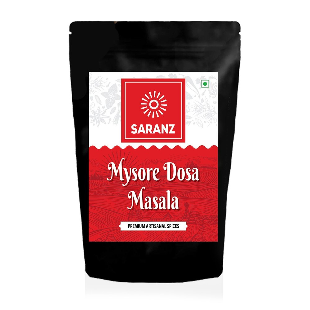 Saranz Mysore Dosa Masala, Packaging Type: Pouch, Packaging Size: 100g
