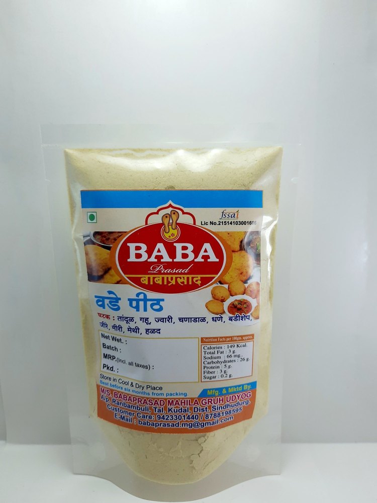Malvani Rice Vade Pith, Packaging Type: Packet, Packaging Size: 500gm