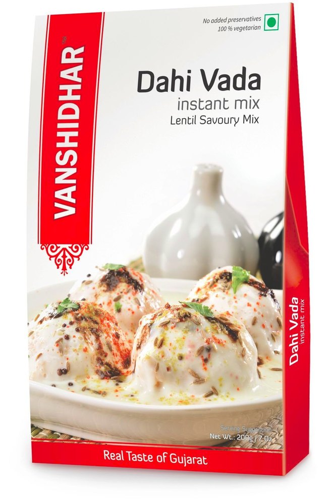 Dahi Vada Instant Mix, Packaging Type: Packet, Packaging Size: 200g