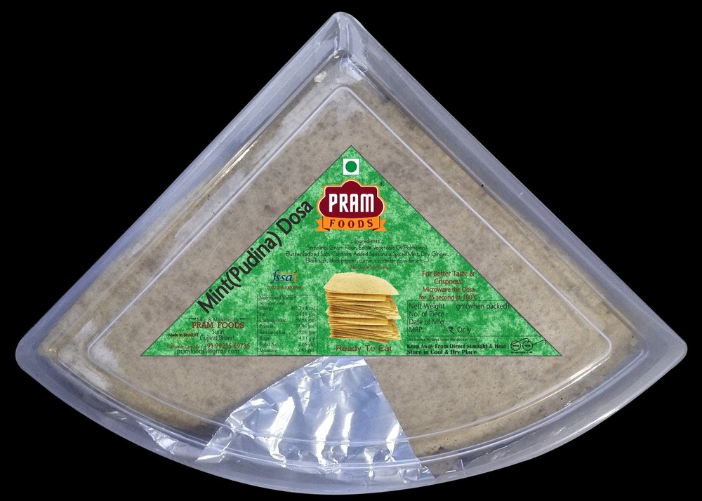 Cool Mint Dry Dosa, Packaging Type: Box, Energy: 491.78Kcal