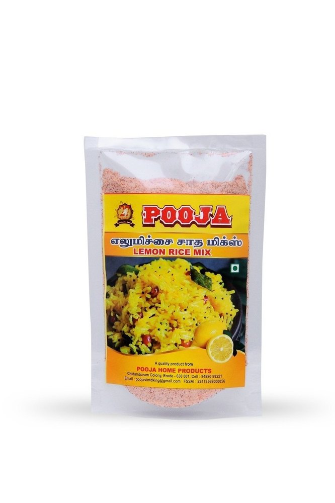 Instant Lemon Rice Mix, Packaging Type: Packet, Packaging Size: 100g