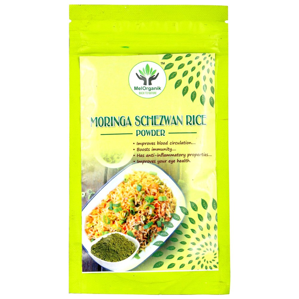 Indian SCHWAN RICE MIX INSTANT -MORINGA SCHZWAN RICE MIX, Energy: 100% Nutrisious, Packaging Size: 50GRM
