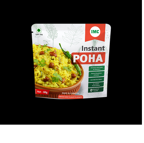 RICE INSTANT POHA, Packaging Type: Packet, Packaging Size: 80GM