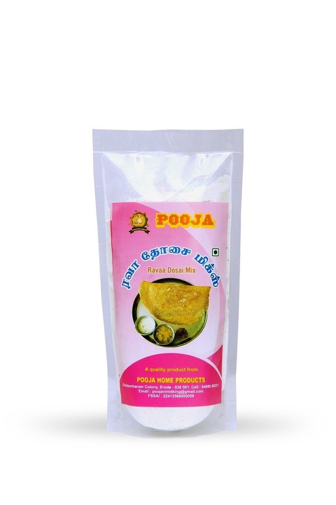 Instant Rava Dosa Mix, Packaging Type: Packet, Packaging Size: 200g