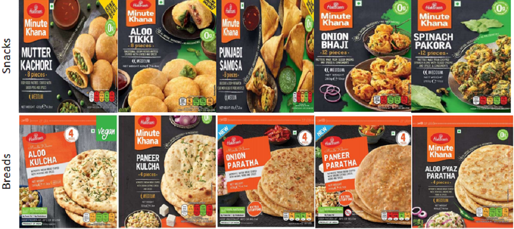 Ready To Eat Haldiram Frozen Foods